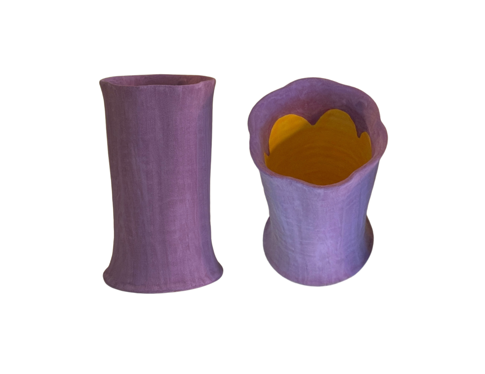 JULIE TERESTMAN FLUTED VASE