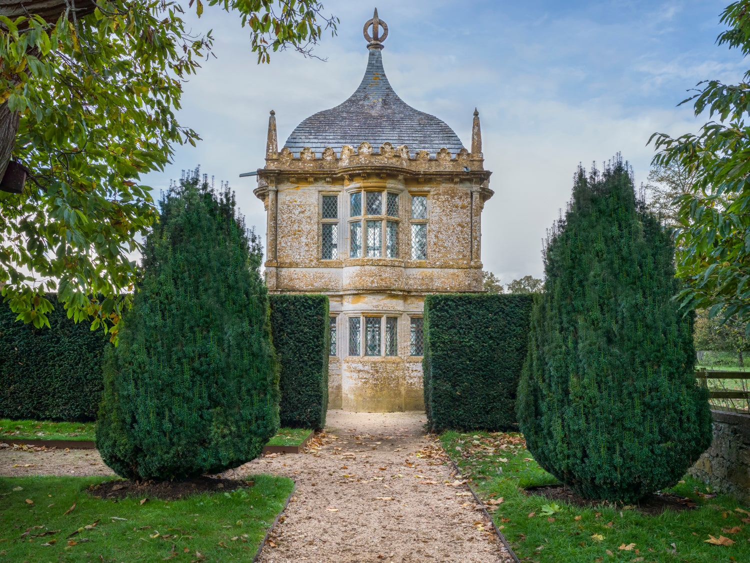 Folly at Montacute, South Somerset England