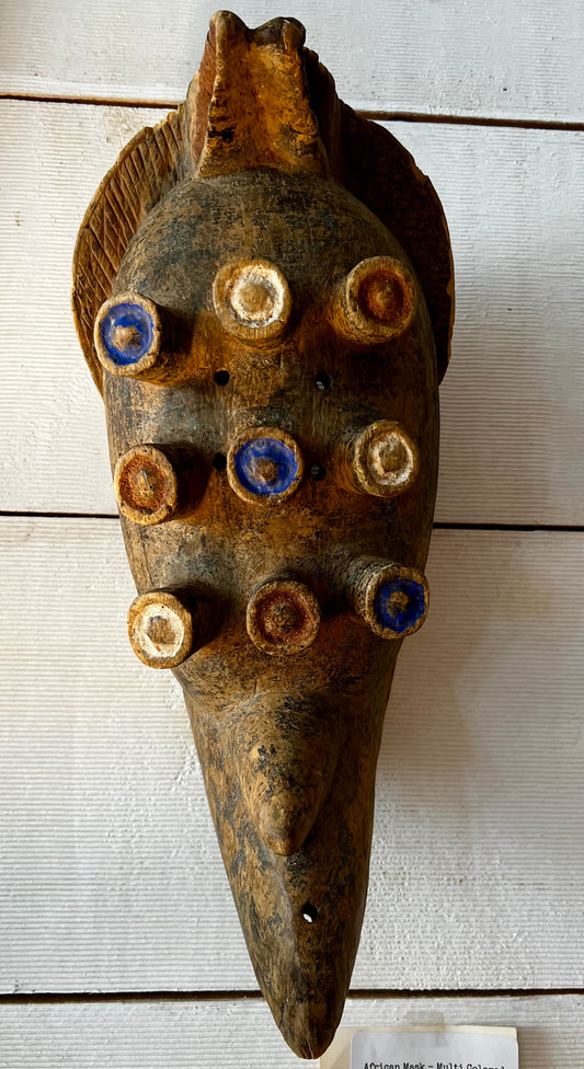 African Mask - Multicolored