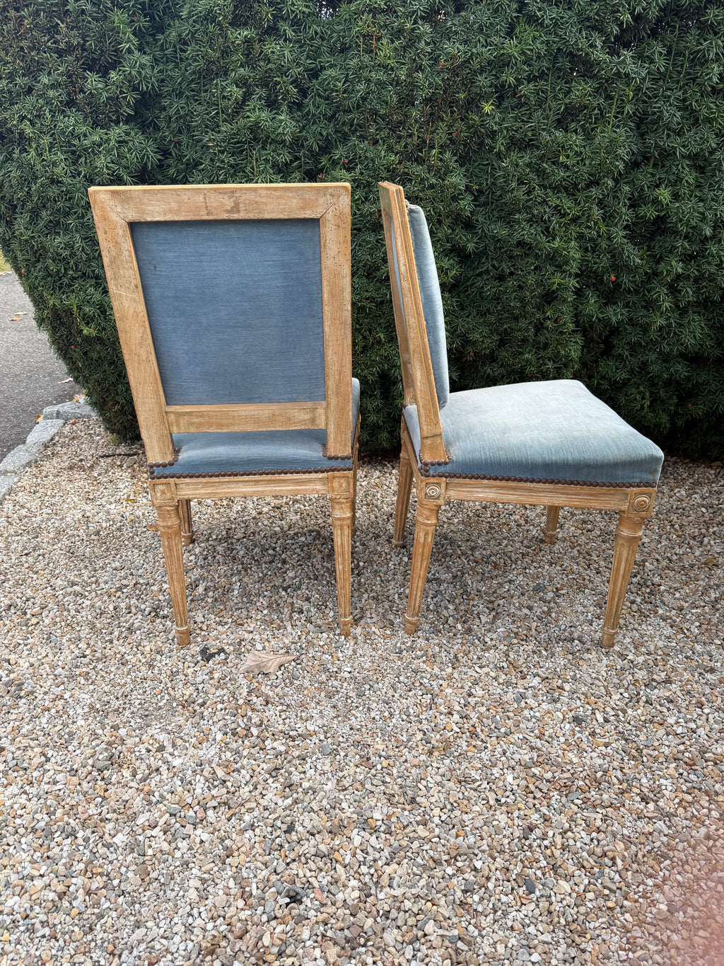 19th CENTURY DINING CHAIRS SET OF 2