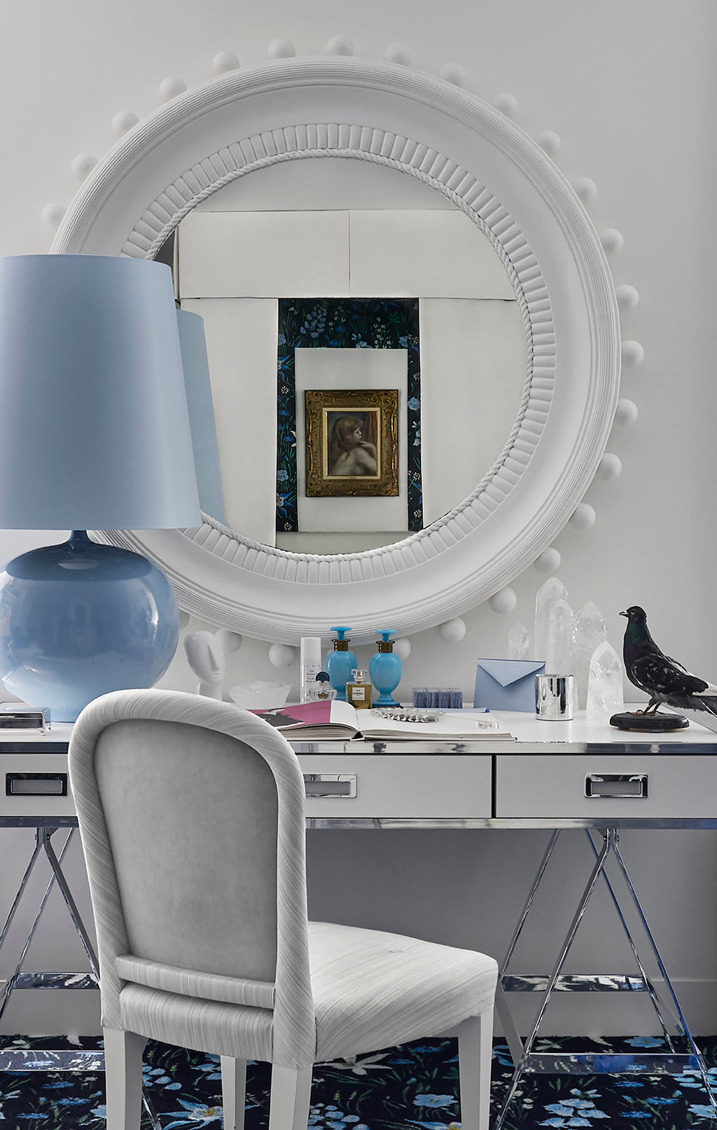 Colorfield Balloon Lamp in Sky Blue