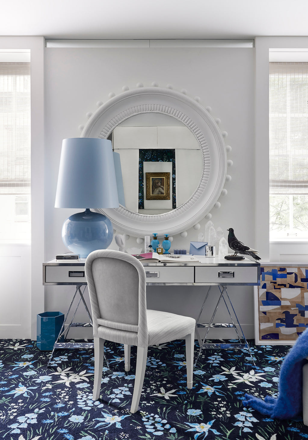 Colorfield Balloon Lamp in Sky Blue