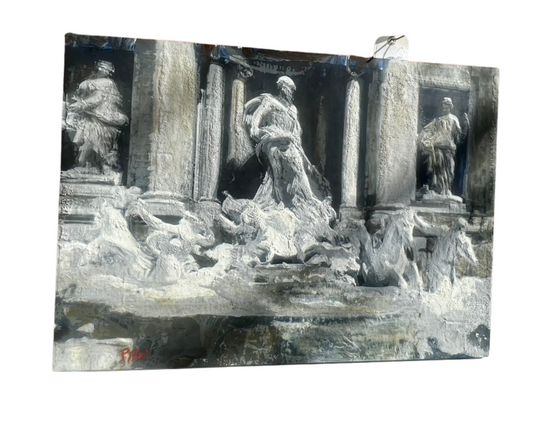 Roman Bath Painting 1960's