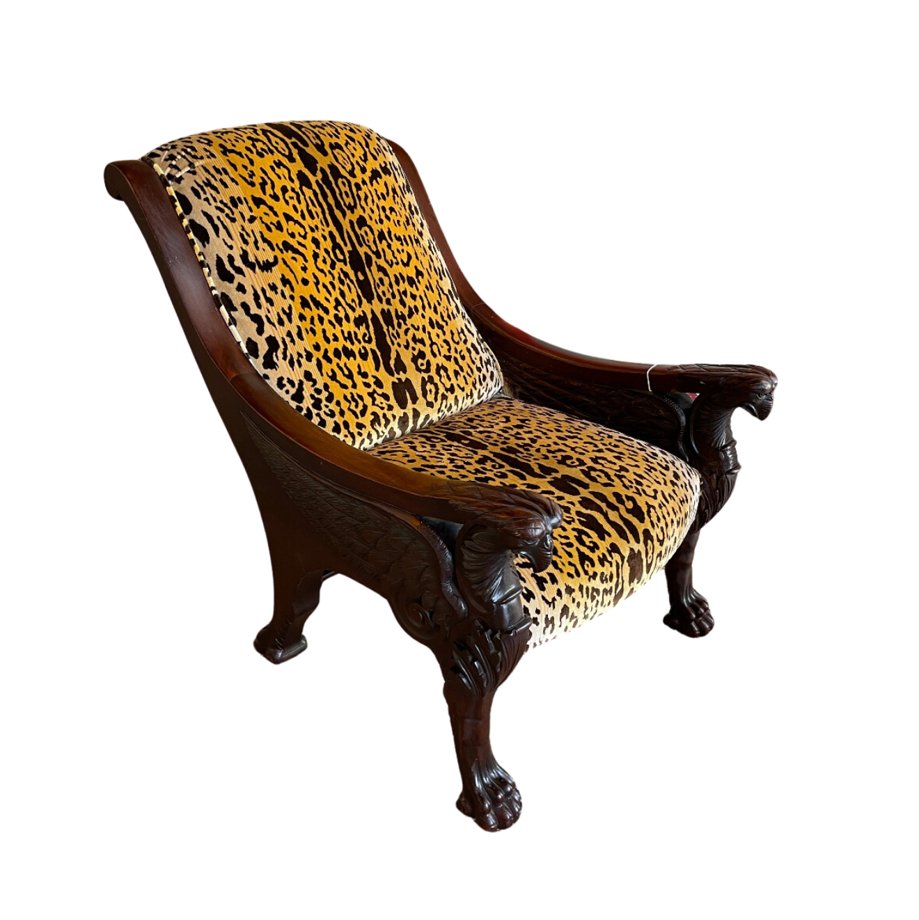 Mid-19th Century Mahogany Recliner