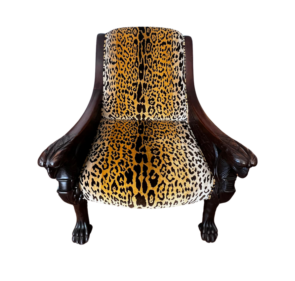 Mid-19th Century Mahogany Recliner