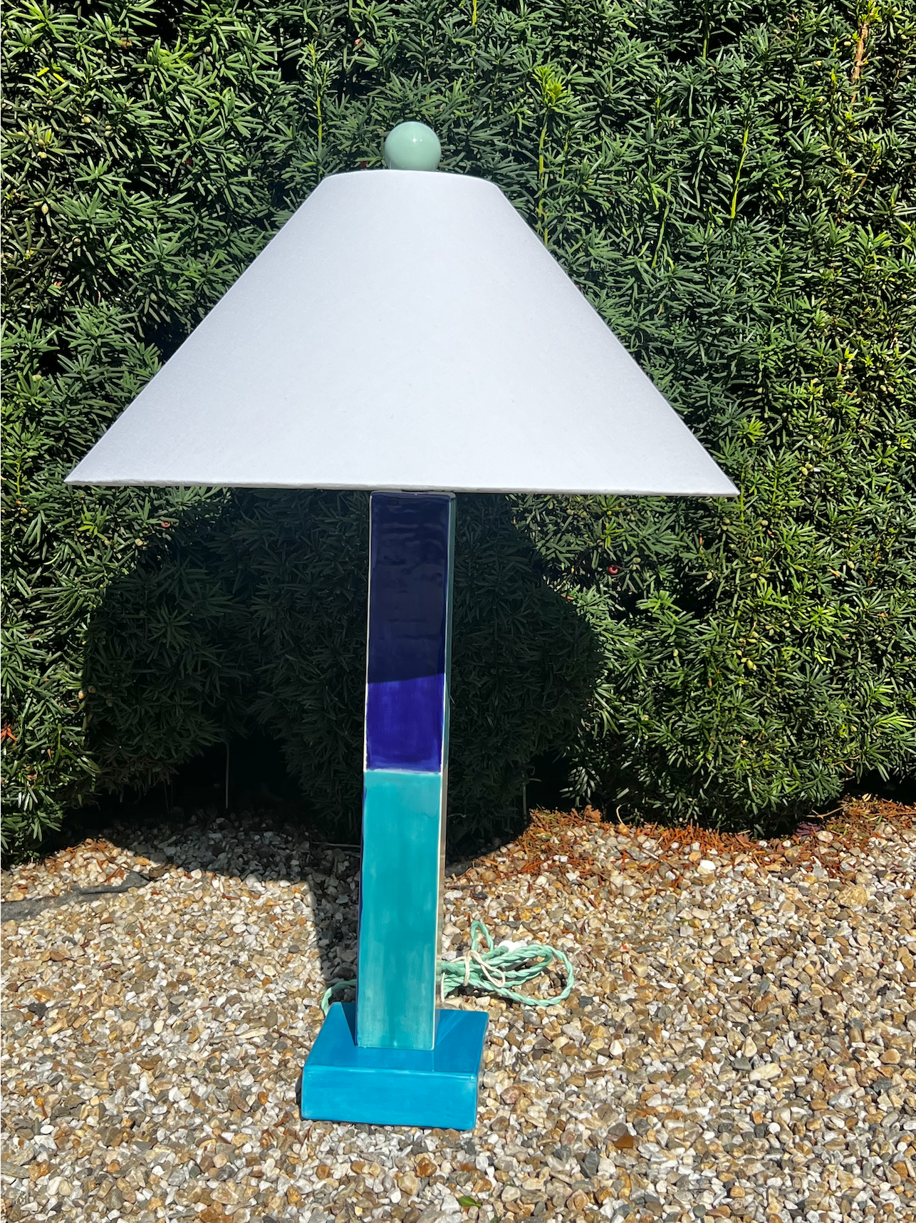 Colorfield Column Lamp in Oceanview