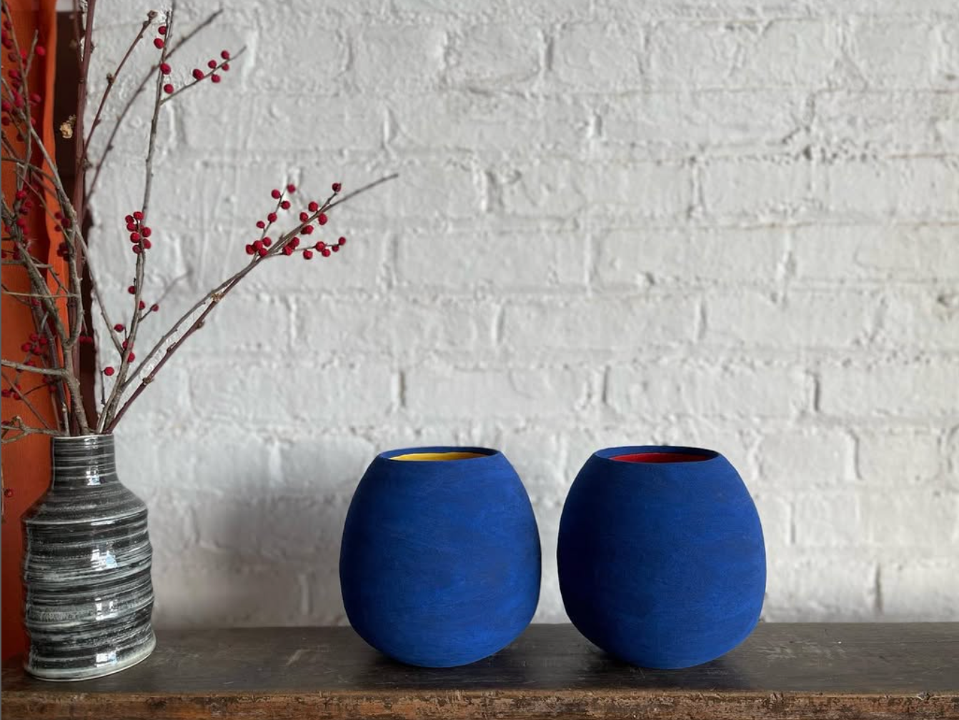 JULIE TERESTMAN DINO EGG VASE